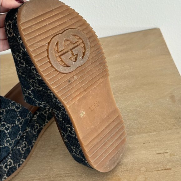 Gucci Angelina Platform Sandals - Picture 7 of 11